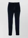 Incotex Stretch Cotton Pant With Front And Back Pockets