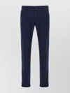 Incotex Straight Leg Trousers With Pockets And Loops