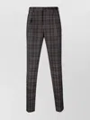 Incotex Trousers With Checked Pattern And Pockets In Multi