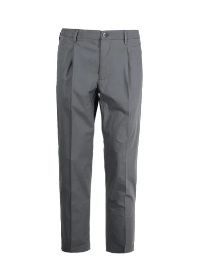 Incotex Trousers With Pleats In Grey