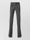 Incotex Trousers With Tassel Detail And Pockets In Gray