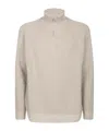 Incotex Turtleneck Sweater In Neutral
