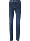 Incotex Stretch Denim Jeans In Blue