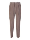 INCOTEX VELVET TROUSERS