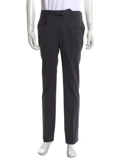 Pre-owned Incotex Virgin Wool Dress Pants W/ Tags In Grey