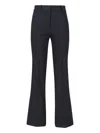 Incotex Virgin Wool Trousers In Black