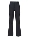 Incotex Virgin Wool Pants In Black