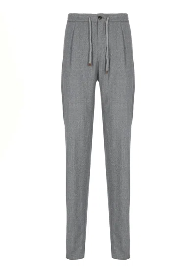 INCOTEX VIRGIN WOOL PANTS