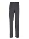 Incotex Virgin Wool Pants In Gray