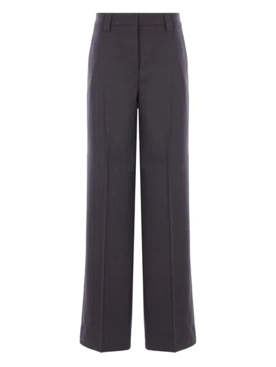 INCOTEX VIRGIN-WOOL TROUSERS