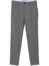 Incotex Virgin-wool Trousers In Grey
