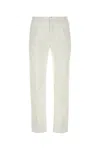 Incotex White Cotton Pant
