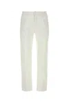 Incotex White Cotton Pant