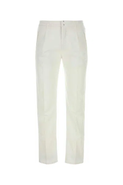 INCOTEX WHITE COTTON PANT