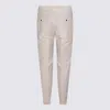 Incotex White Cotton Pants In Neutral