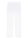 Incotex Pantaloni In Misto Cotone Con Gamba Affusolata In White