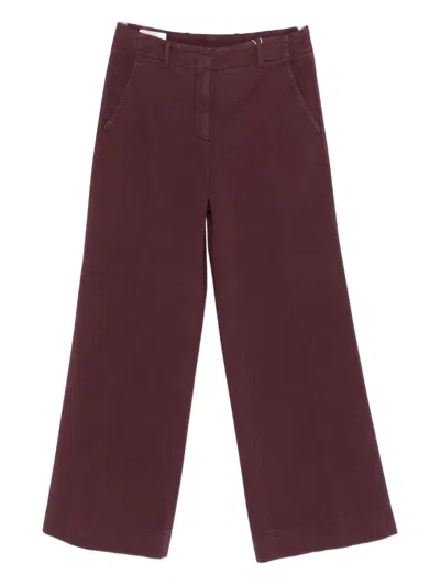 Incotex Wide-leg Trousers In Animal Print