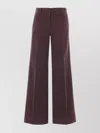 Incotex Wide Leg Trousers Belt Loops In Brown