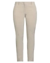 Incotex Woman Pants Beige Size 12 Polyester, Elastane In Neutral