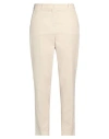 Incotex Tailored Trousers With Back Pockets And Belt Loops In Beige