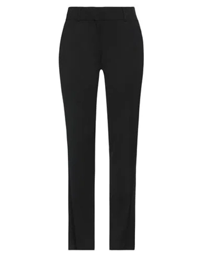 Incotex Woman Pants Black Size 14 Wool, Elastane