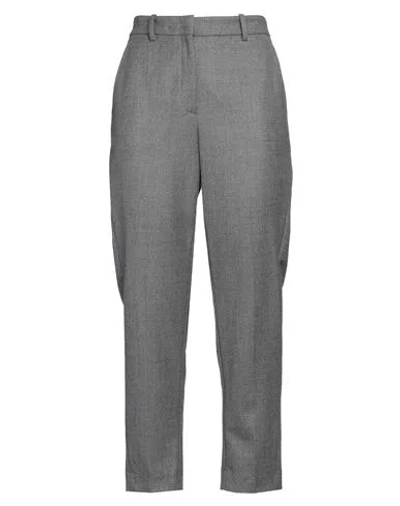 Incotex Woman Pants Grey Size 4 Virgin Wool In Grey