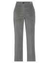 Incotex Woman Pants Grey Size 8 Cotton, Lyocell, Elastane
