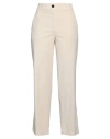 Incotex Woman Pants Ivory Size 8 Cotton, Lyocell, Elastane In White