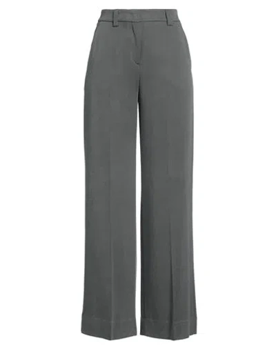 Incotex Woman Pants Lead Size 4 Lyocell In Gray