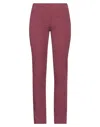 Incotex Woman Pants Mauve Size 29 Cotton, Linen In Purple