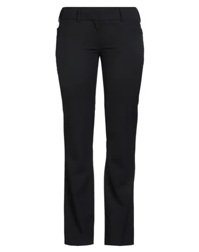 Incotex Woman Pants Midnight Blue Size 10 Wool, Elastane
