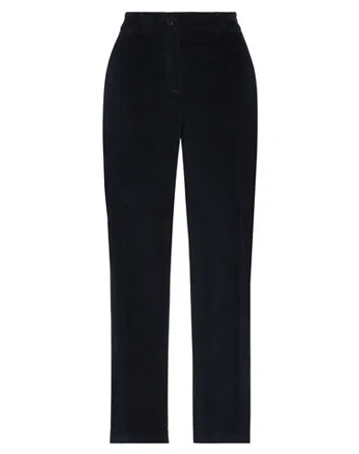 Incotex Woman Pants Midnight Blue Size 4 Cotton, Lyocell, Elastane In Blue
