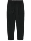 INCOTEX INCOTEX WOOL BLEND TAPERED PANTS CLOTHING