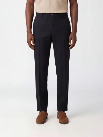 Incotex Wool Chino Trousers In Black