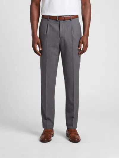 Incotex Wool Chino Trousers In Gray