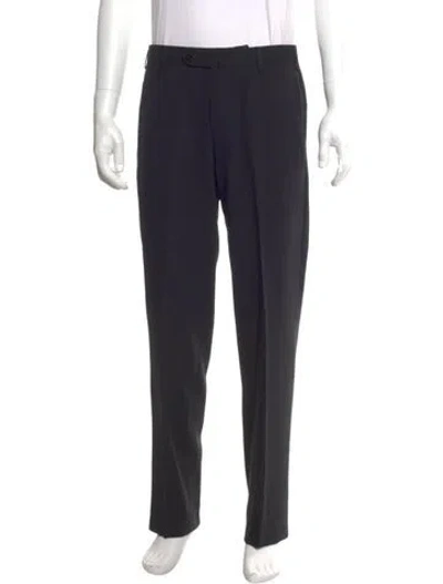 Pre-owned Incotex Wool Dress Pants In Blue