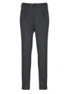 Incotex Wool Pants In Grey
