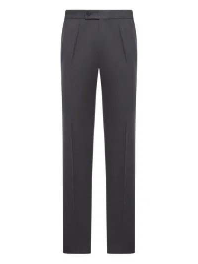 INCOTEX WOOL TAILORED TROUSERS