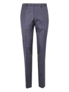 Incotex Slim Fit Chino Trousers In Blue