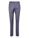 Incotex Slim Fit Chino Trousers In Blue