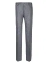 Incotex Wool Trousers In Gray