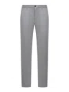 Incotex Wool Trousers In Grey