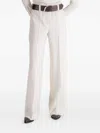 Incotex Wool Trousers In White