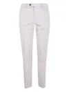 Incotex Slim Fit Chino Trousers In White