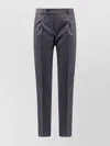 Incotex Pattern 54 Virgin Wool Trouser With Pinces