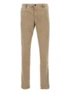 Incotex Belt-loop Casual Pants In Brown