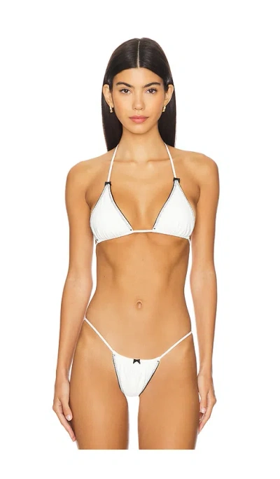 Indah Alexa Bikini Top In Ivory
