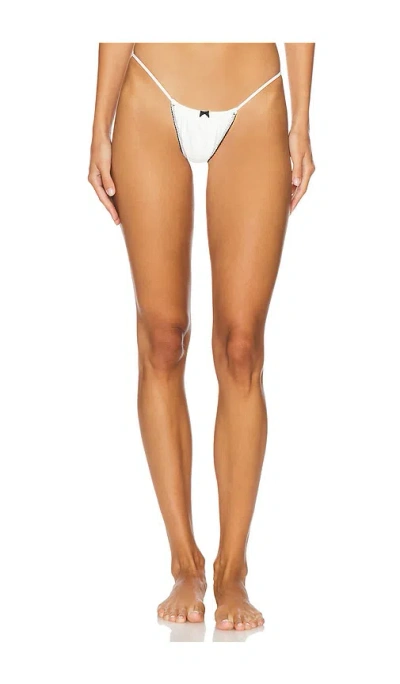 Indah Belinda Bikini Bottom In Ivory