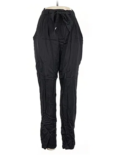Pre-owned Indah Cargo Pants In Black