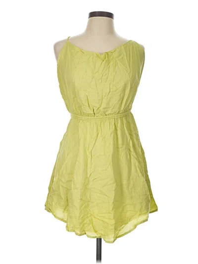 Pre-owned Indah Casual Dress In Green